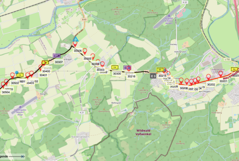 Streckenplanung DT '23